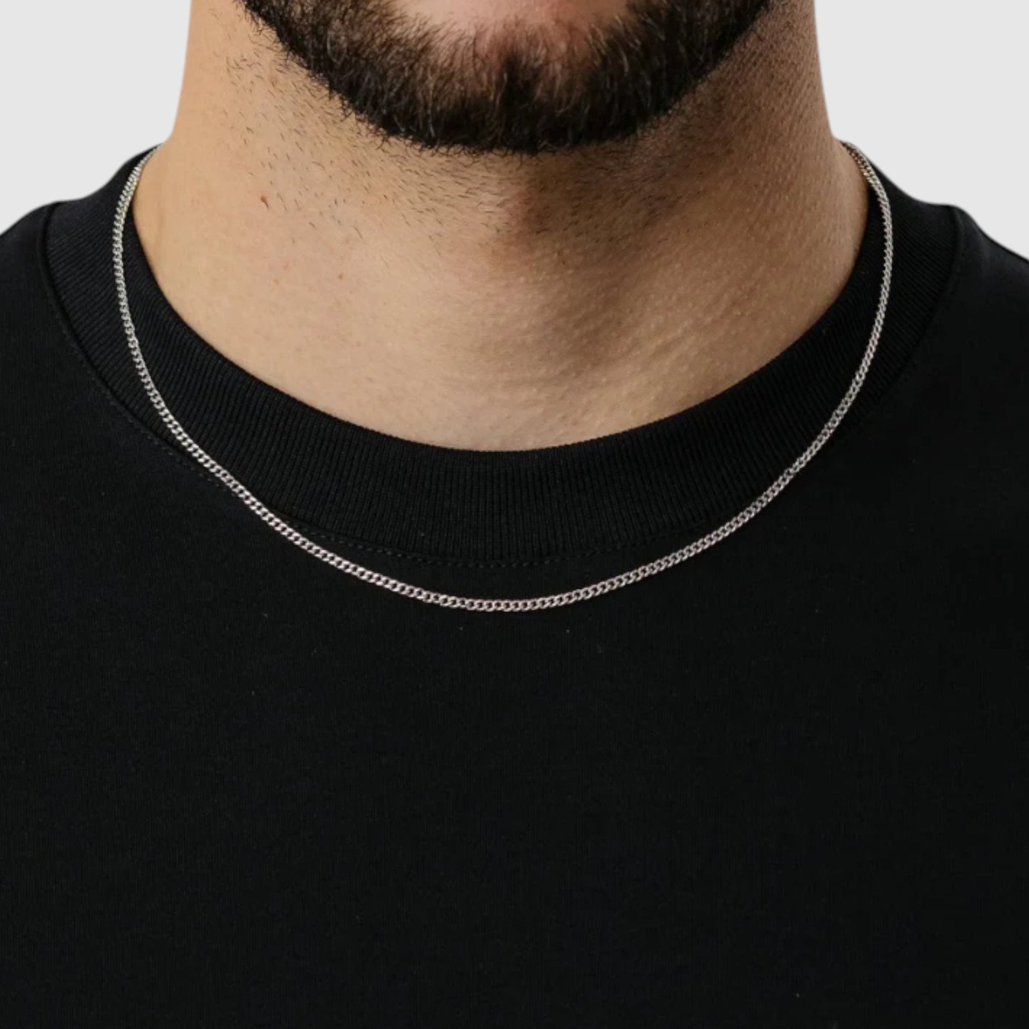 Cuban Chain - 3mm (925 Sterling Silver) - Chain - Men's Jewellery