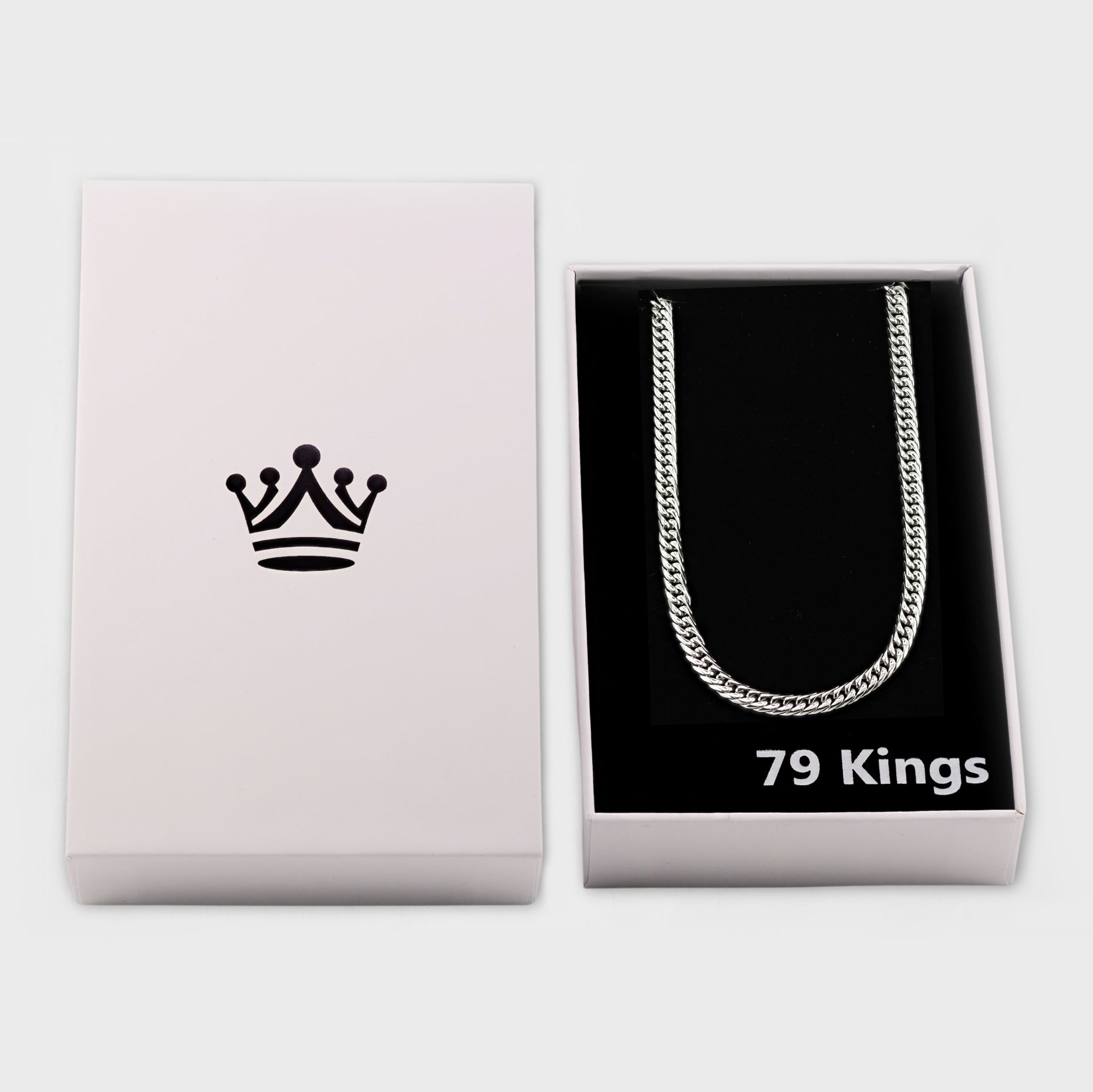 Cuban Chain - 5mm (925 Sterling Silver) - Chain - Men's Jewellery