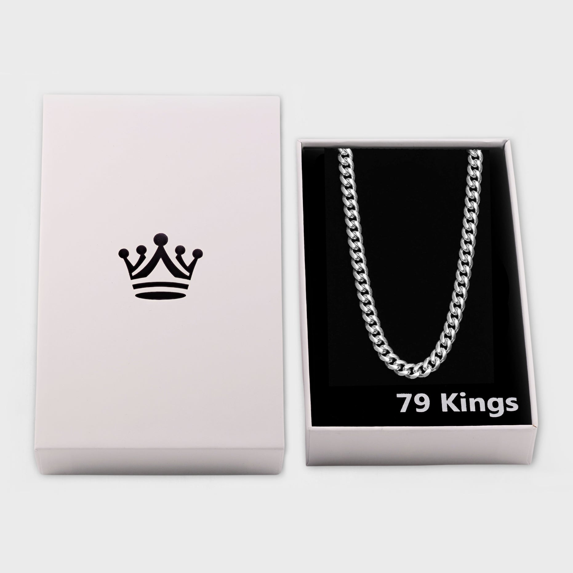 Cuban Chain - 8mm (Sterling Silver) - Chain - Men's Jewellery