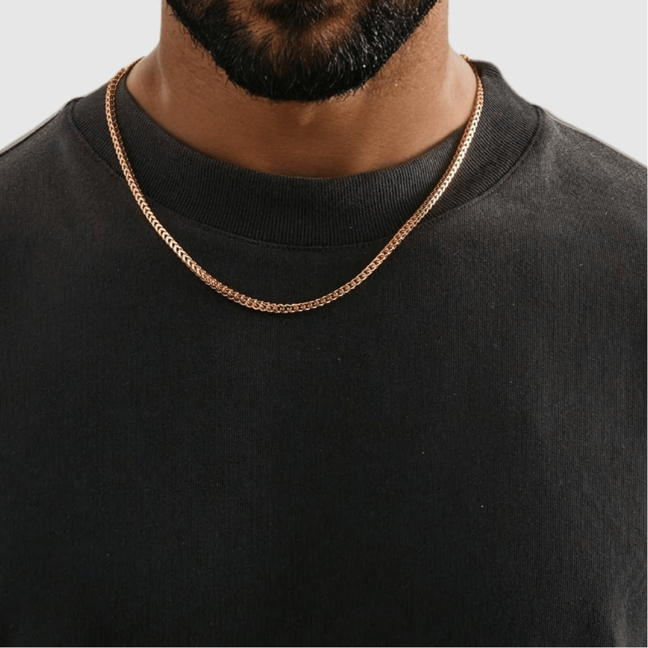 Franco Chain - 2.5mm (Gold Vermeil) - Chain - Men's Jewellery