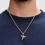 Angel (Gold) - Pendant - Men's Jewellery