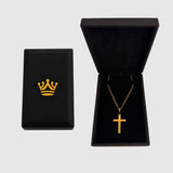 Large Cross (Gold) - Pendant - Men's Jewellery