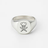 Chef's Conquest (925 Sterling Silver) - Ring - Men's Jewellery