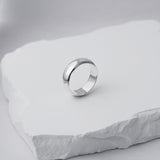 Classic Dome Ring - 6mm (925 Sterling Silver) - Ring - Men's Jewellery