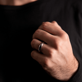 Classic Dome Ring - 6mm (925 Sterling Silver) - Ring - Men's Jewellery