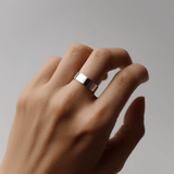 Classic Flat Ring - 6mm (925 Sterling Silver) - Ring - Men's Jewellery