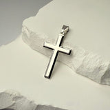 Cross (925 Sterling Silver) - Pendant - Men's Jewellery
