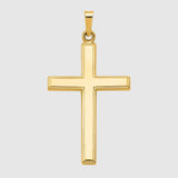 Cross (Gold) - Pendant - Men's Jewellery