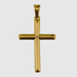 Cross (Gold) - Pendant - Men's Jewellery