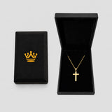 Cross Pendant (Gold) - Pendant - Men's Jewellery