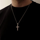 Cross Pendant (Silver) - Pendant - Men's Jewellery