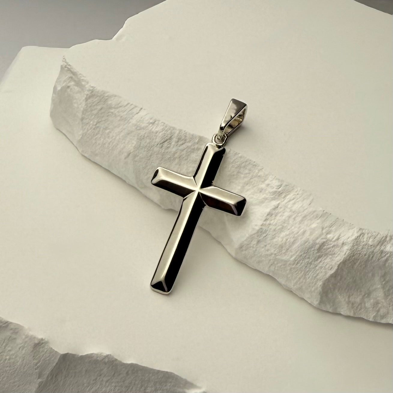 Cross (Silver) - Pendant - Men's Jewellery