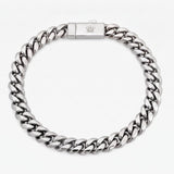 Cuban Bracelet - 8mm (Silver) - Bracelet - Men's Jewellery