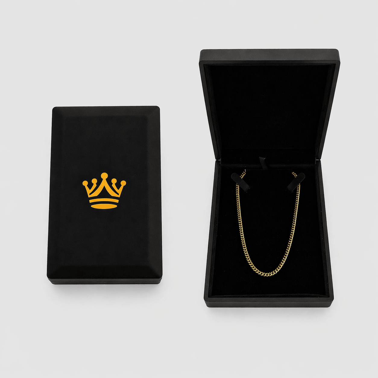Cuban Chain - 2.6mm (18k Gold over Silver) - Chain - Men's Jewellery