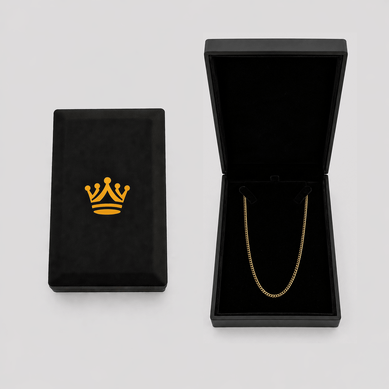 Cuban Chain - 2mm (Gold) - Chain - Men's Jewellery