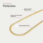 Cuban Chain - 2mm (Gold) - Chain - Men's Jewellery