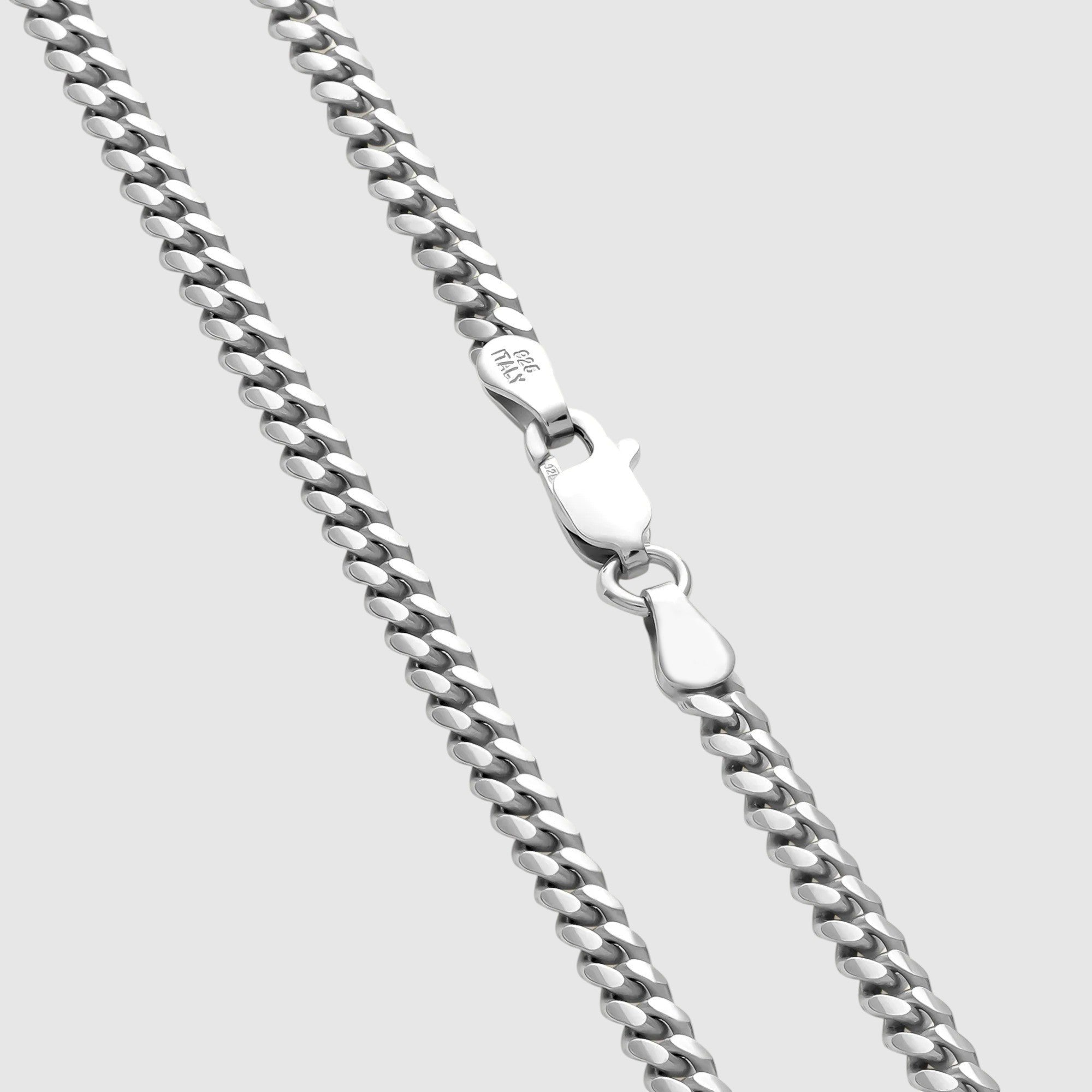Cuban Chain - 3mm (925 Sterling Silver) - Chain - Men's Jewellery