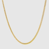 Cuban Chain - 3mm (Gold Vermeil) - Chain - Men's Jewellery