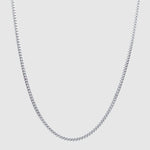 Cuban Chain - 3mm (Silver) - Chain - Men's Jewellery