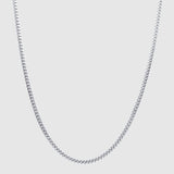 Cuban Chain - 3mm (Silver) - Chain - Men's Jewellery