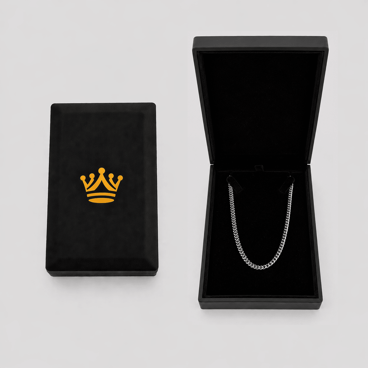 Cuban Chain - 4mm (925 Sterling Silver) - Chain - Men's Jewellery