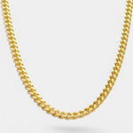 Cuban Chain - 4mm (Gold Vermeil) - Chain - Men's Jewellery