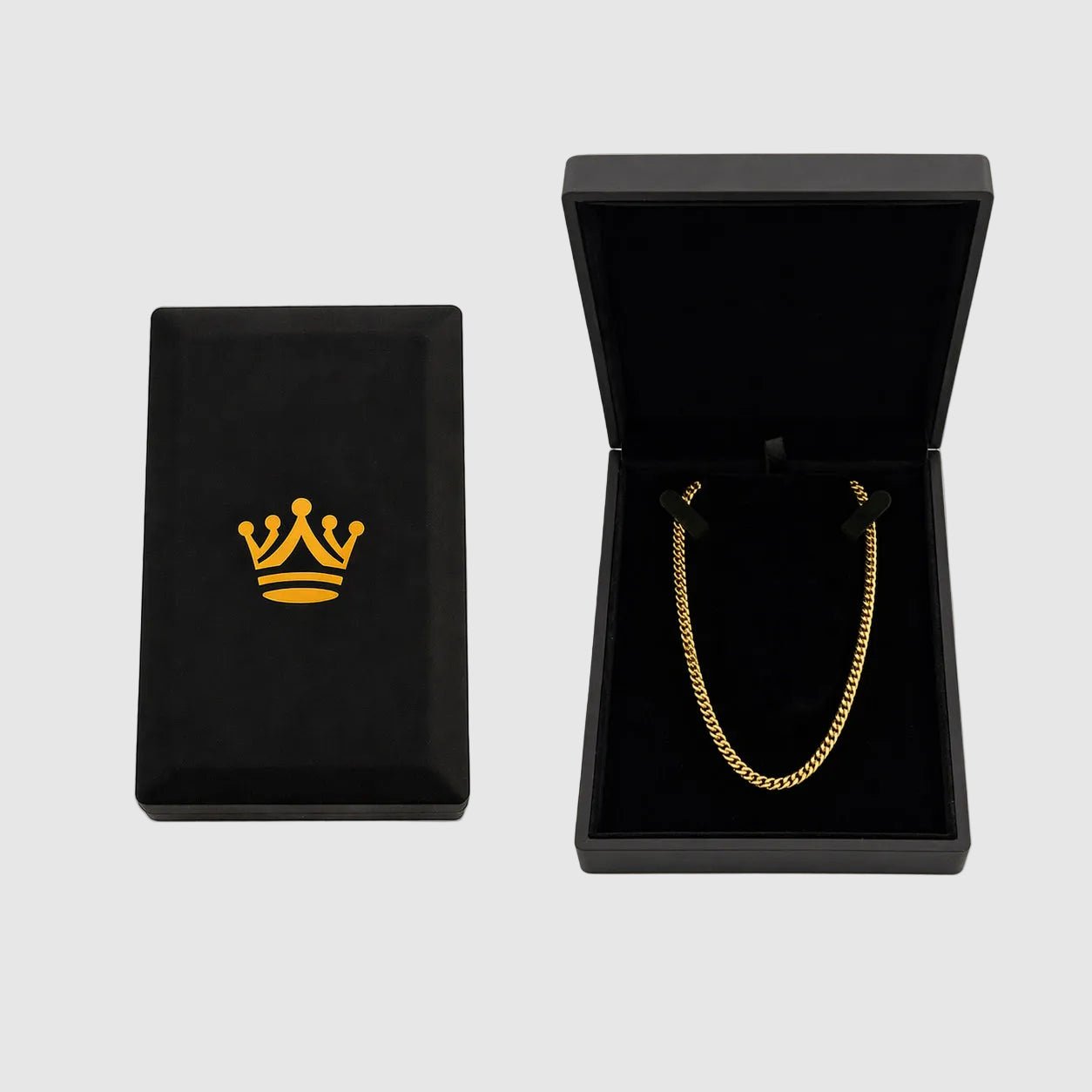 Cuban Chain - 5mm (18k Gold over Silver) - Chain - Men's Jewellery