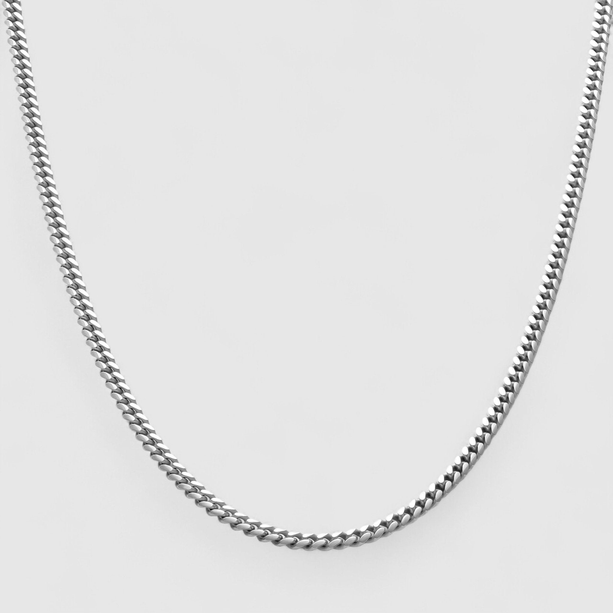 Cuban Chain - 5mm (925 Sterling Silver) - Chain - Men's Jewellery