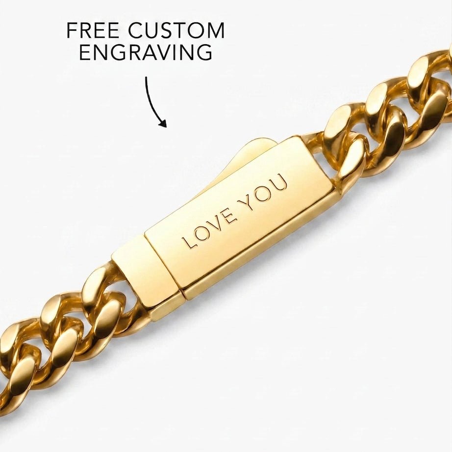 Cuban Chain - 5mm (Gold) - Chain - Men's Jewellery
