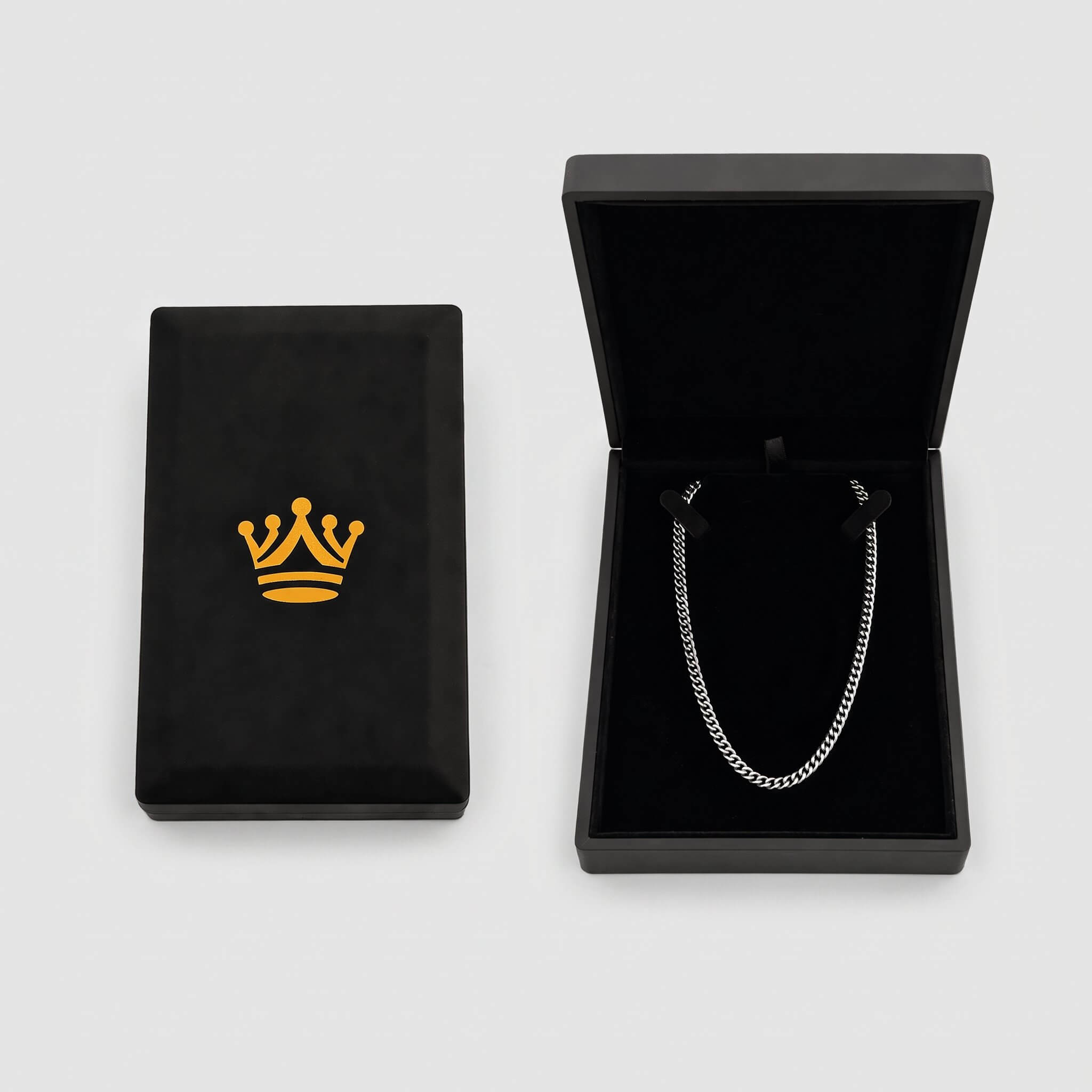 Cuban Chain - 5mm (Silver) - Chain - Men's Jewellery