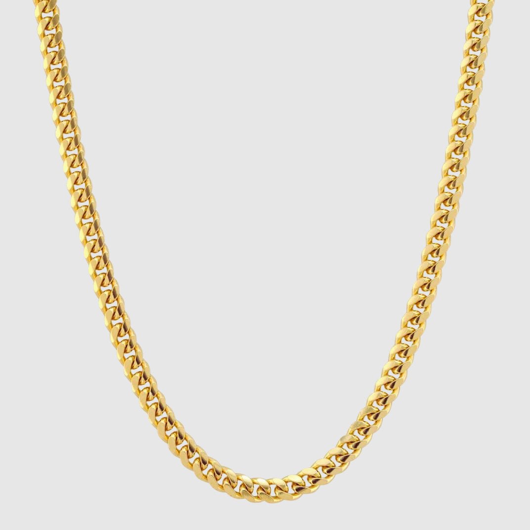 Cuban Chain - 6mm (Gold) - Chain - Men's Jewellery