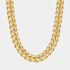Cuban Chain - 8mm (Gold) - Chain - Men's Jewellery