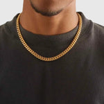 Cuban Chain - 8mm (Gold) - Chain - Men's Jewellery