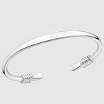 Cuff Bracelet (Silver) - Bracelet - Men's Jewellery