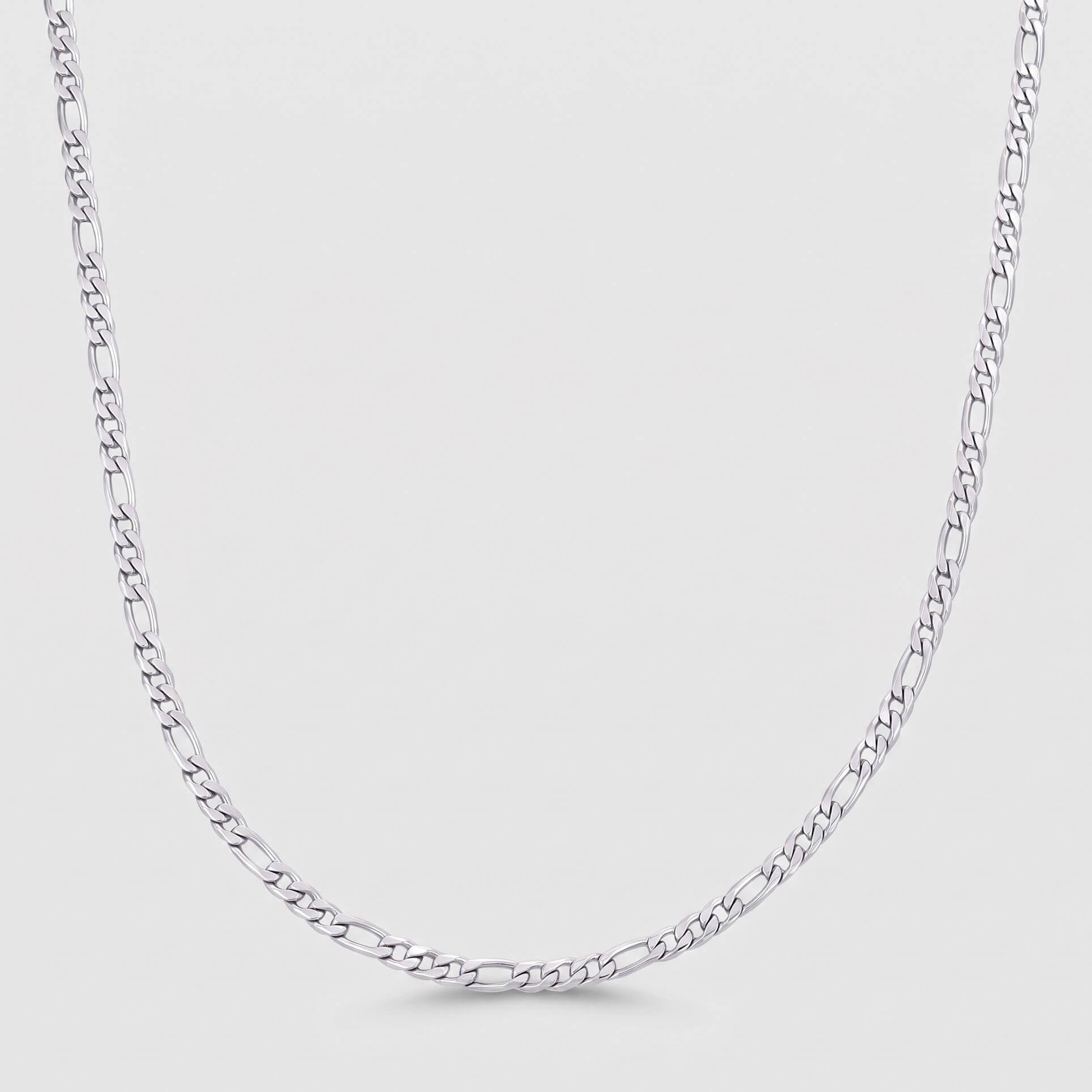 Figaro Chain - 3mm (Silver) - Chain - Men's Jewellery
