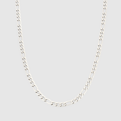 Figaro Chain - 5mm (925 Sterling Silver) - Chain - Men's Jewellery