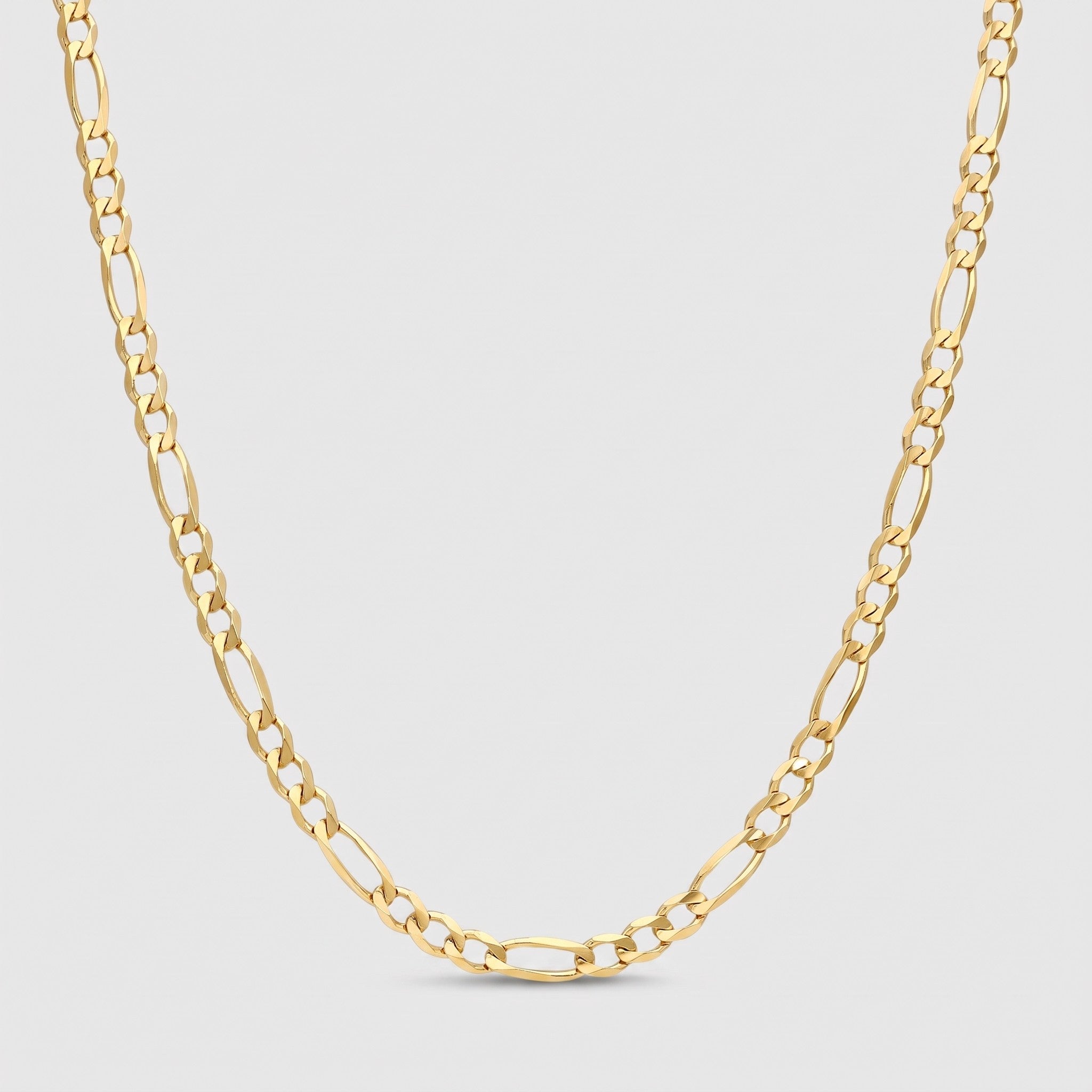 Figaro Chain - 5mm (Gold) - Chain - Men's Jewellery