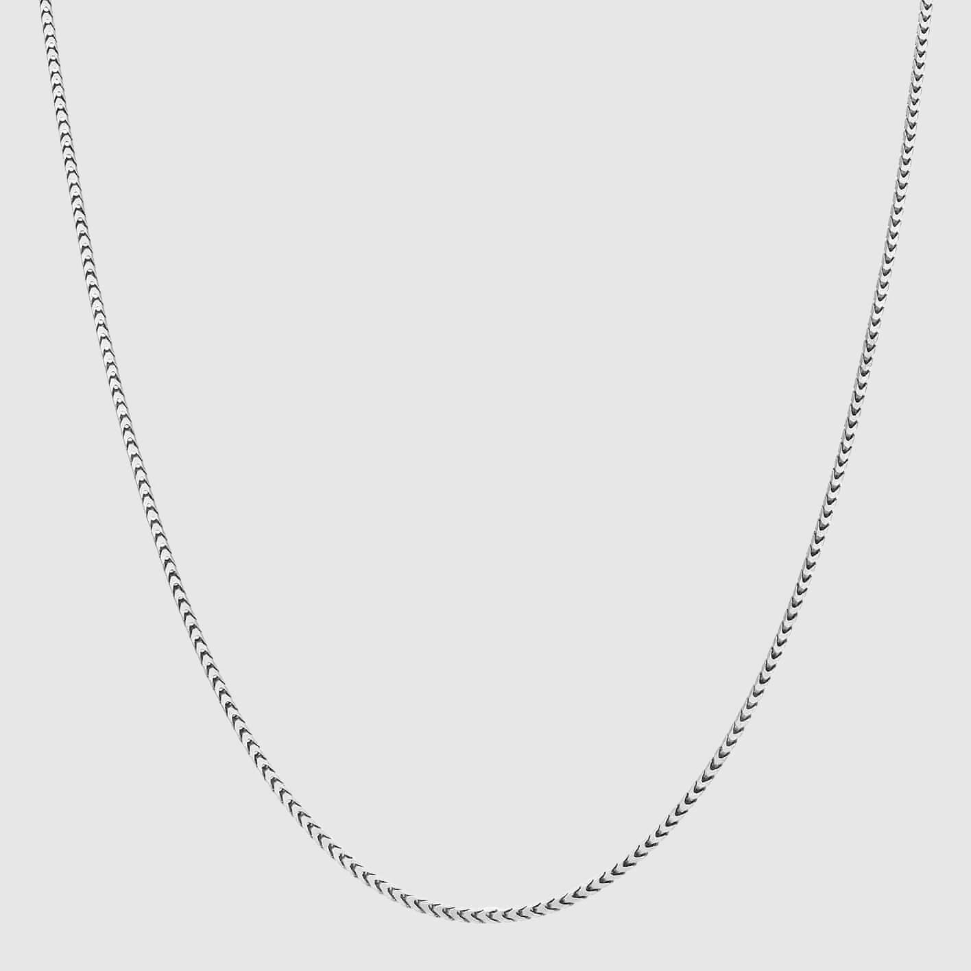 Franco Chain - 2.5mm (Silver) - Chain - Men's Jewellery