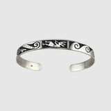 Kokopelli Cuff (Silver) - Bracelet - Men's Jewellery