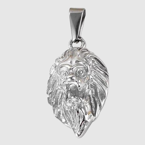 Lion (Silver) - Pendant - Men's Jewellery