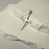 Nexus Cross (925 Sterling Silver) - Pendant - Men's Jewellery