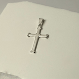 Nexus Cross (925 Sterling Silver) - Pendant - Men's Jewellery