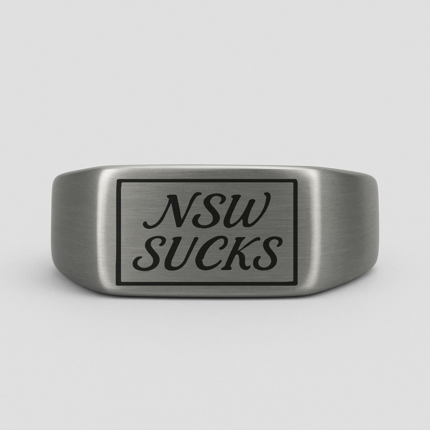 NSW Sucks Signet Ring - Ring - Men's Jewellery
