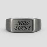 NSW Sucks Signet Ring - Ring - Men's Jewellery