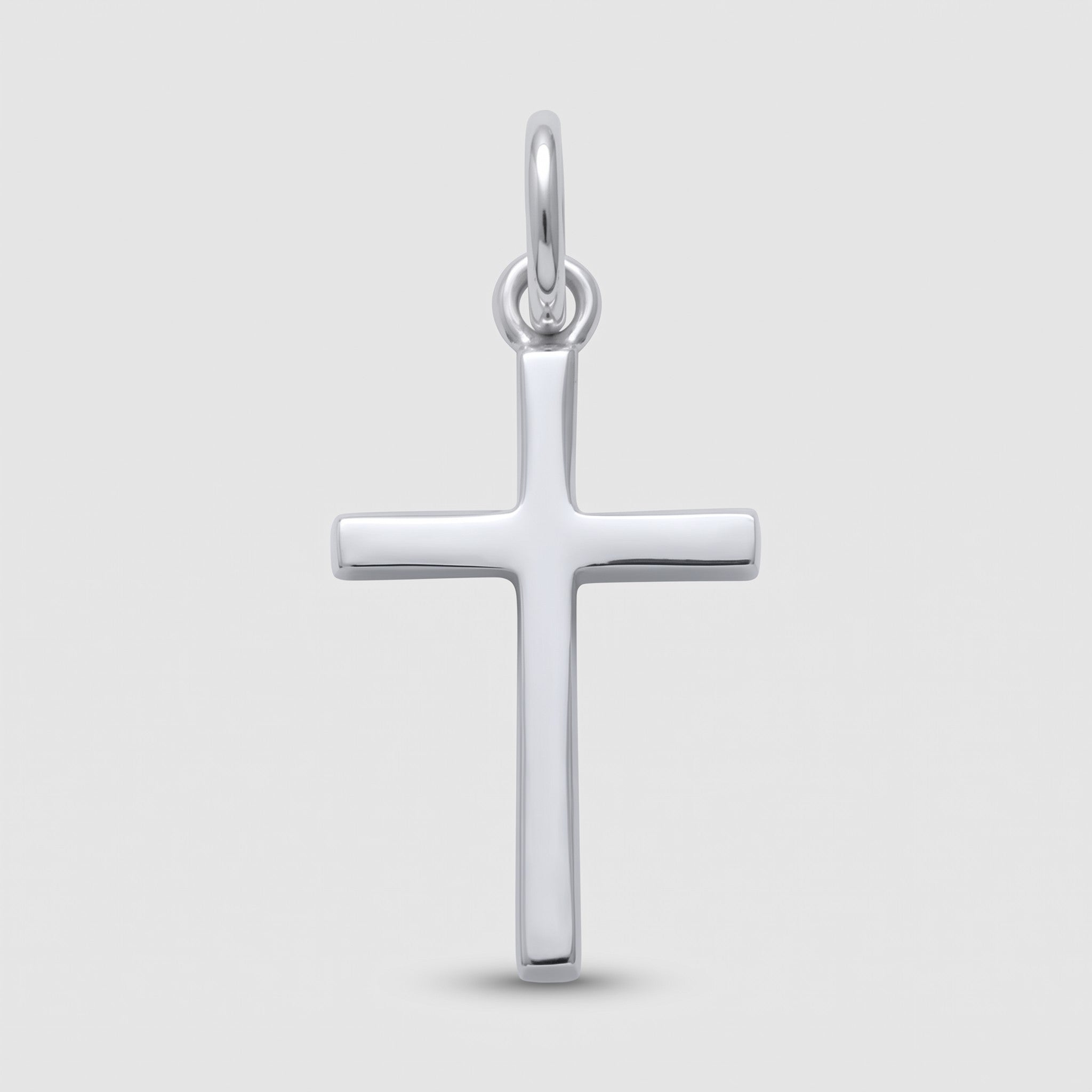 Petite Cross (Sterling Silver) - Pendant - Men's Jewellery