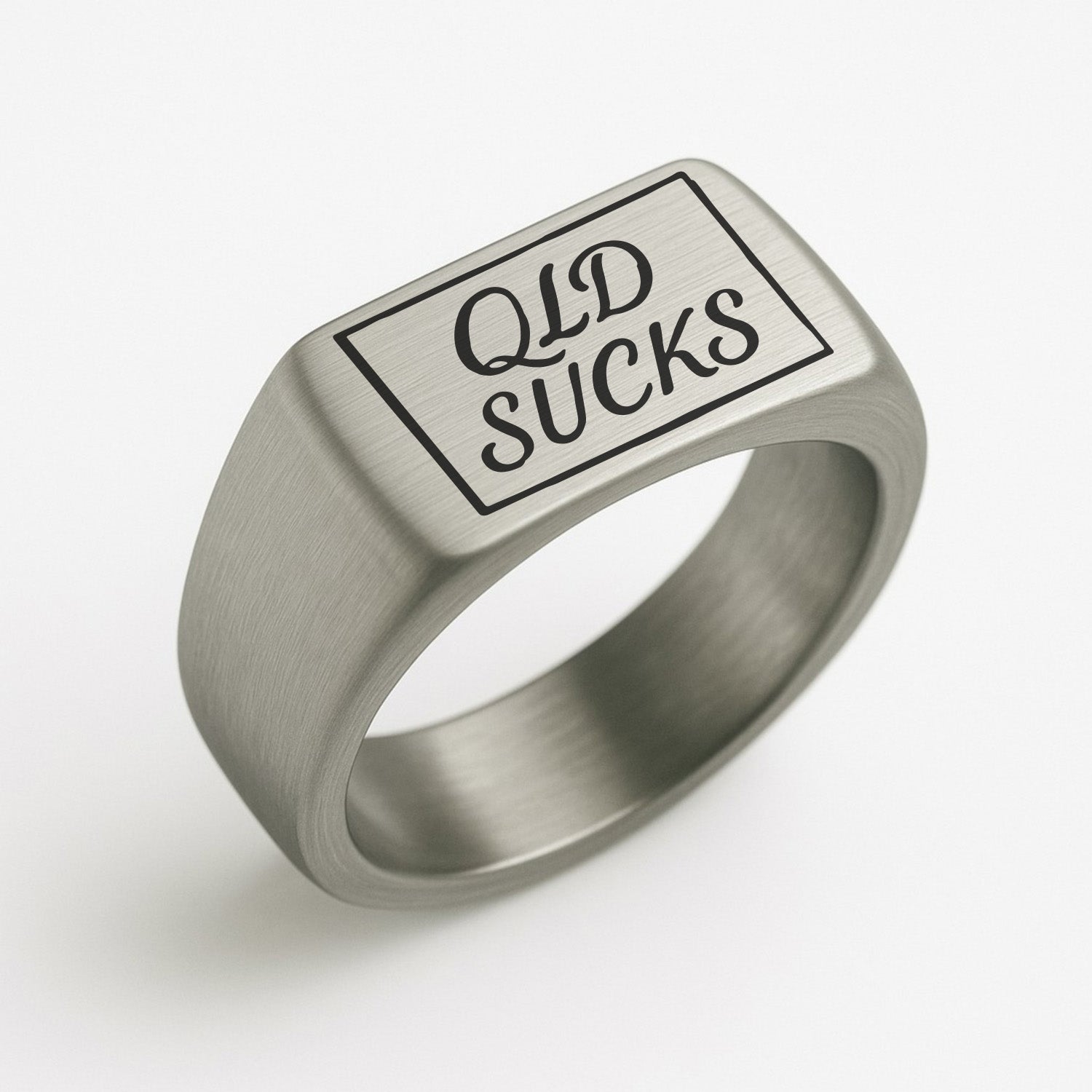 QLD Sucks Signet Ring - Ring - Men's Jewellery