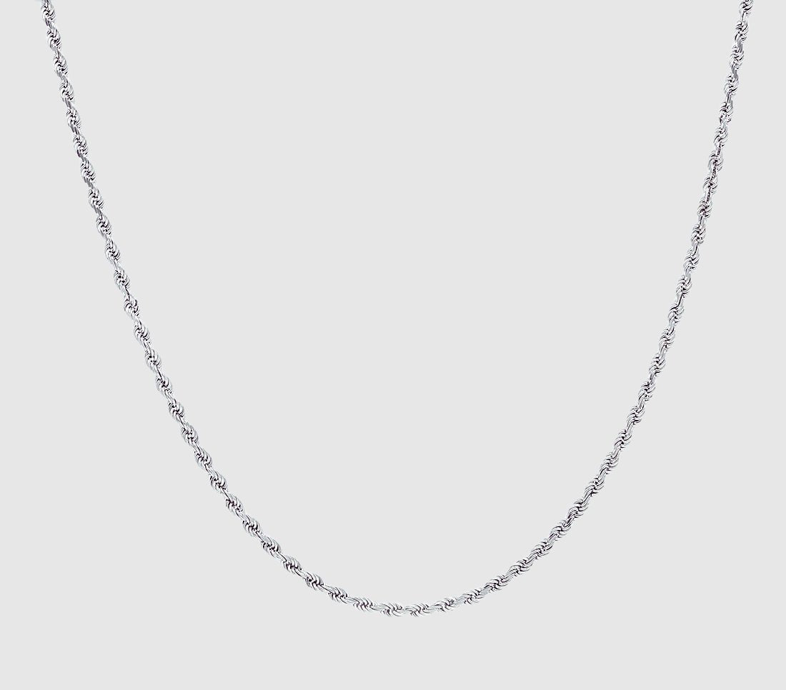 Rope Chain - 2.5mm (Silver) - Chain - Men's Jewellery