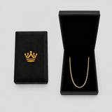 Rope Chain - 3mm (18k Gold over Silver) - Chain - Men's Jewellery