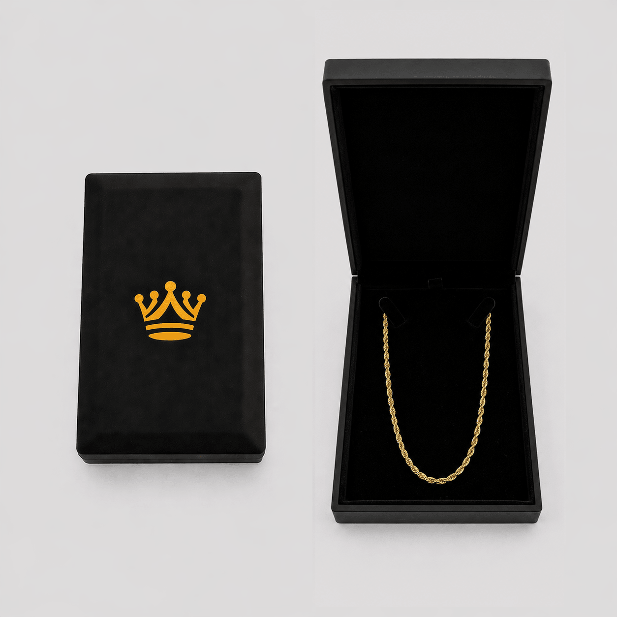 Rope Chain - 3mm (Gold) - Chain - Men's Jewellery