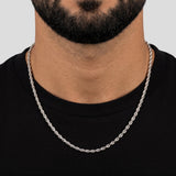 Rope Chain - 3mm (Silver) - Chain - Men's Jewellery